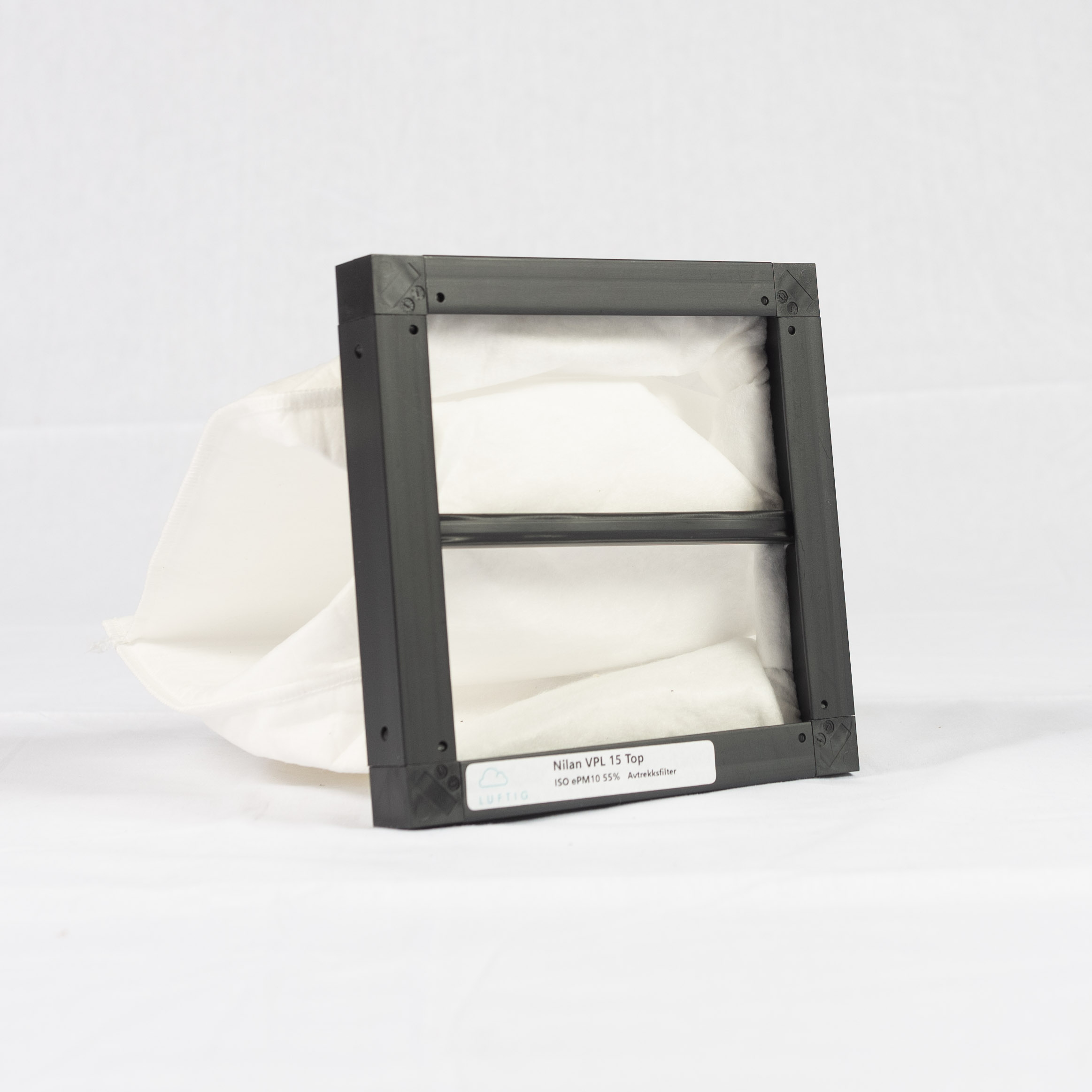 Filter, Nilan VPL 15 Top, komplett sett